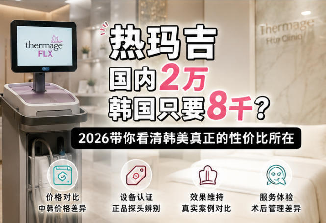 热玛吉国内2万韩国只要8千？2026带你看清韩美真正的性价比所在