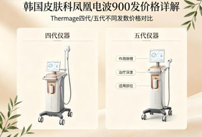 韩国皮肤科做鳳凰電波900發價錢是多少?本文详解Thermage四代/五代不同发数价格