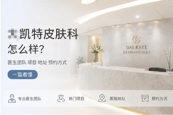弘大凯特皮肤科怎么样?医生团队项目地址预约方式一篇看懂