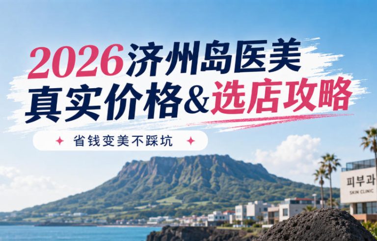 2026年在济州岛皮肤科做脸能省一半？丽珠兰超声刀真实价格表