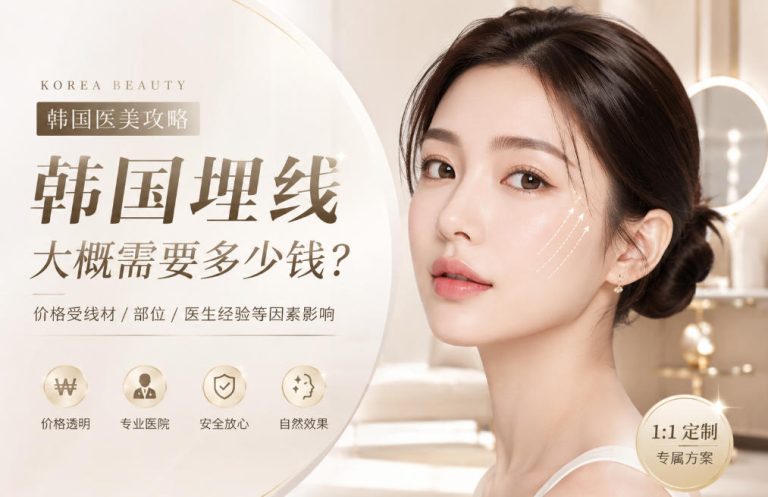 韩国埋线大概需要多少钱?眼部/面部等不同部位提升埋线价格及口碑医院推荐